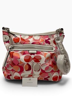 Coach 2013 Daisy Kaleidoscope Emma Convertible Hobo Shoulder Bag EUC